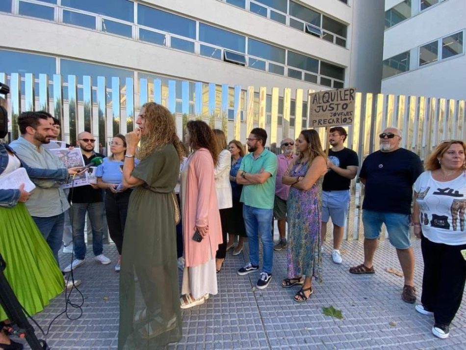 La Confluencia de Jerez reclama a la Junta de Andalucía el pago urgente del Bono Alquiler Joven