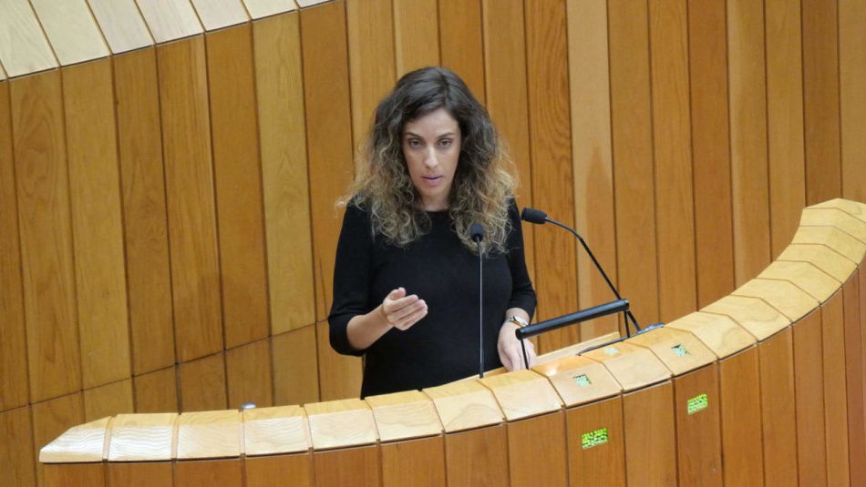 Alexandra Fernández acusa al PP de llevar la vivienda protegida a la práctica desaparición durante los 14 años que lleva en la Xunta