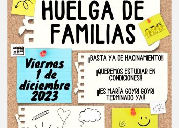 El barrio madrileño de Butarque llevará a cabo la primera huelga educativa de enseñanza secundaria convocada por familias