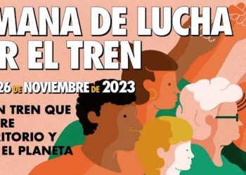 Semana de Lucha de las plataformas ciudadanas por el ferrocarril, en la provincia de Cádiz