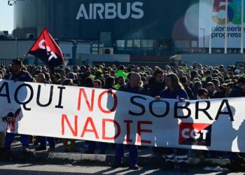 Denuncian represión injustificada en Airbus Sevilla contra un miembro de CGT y del Comité de Empresa