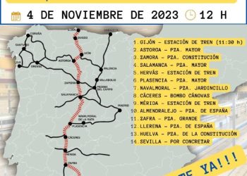 IU CyL apoya las movilizaciones por la Ruta de la Plata el 4 de noviembre