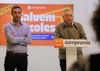 Compromís constata que el PP pone en riesgo la construcción y mejora de 341 centros educativos