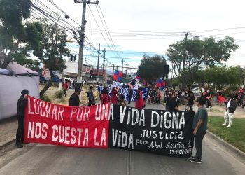 La visita popular al corazón de Abel Acuña, asesinado por el Estado chileno en la revuelta social