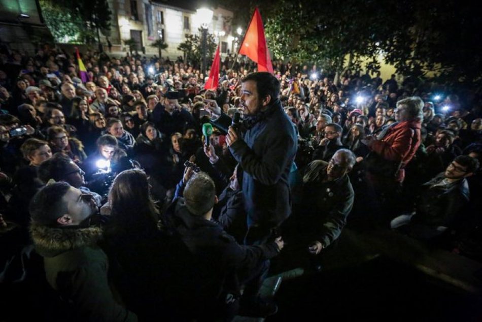 Alberto Garzón: “Quiero completar el ‘paso al lado’ que anuncié en junio; no solo cederé el testigo dentro del Consejo de Ministros, sino que también cesaré en mi responsabilidad como coordinador de IU”