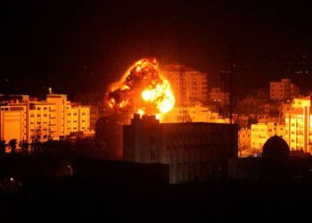 Crece cifra de desplazados en Gaza por bombardeos israelíes