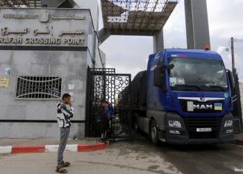 Unos 120 camiones pasaron el cruce de Rafah hacia el norte de Gaza