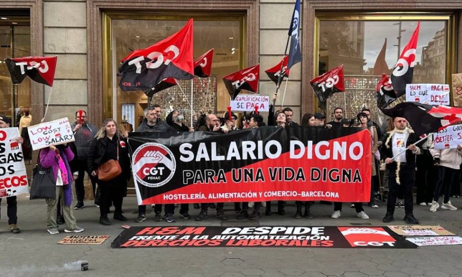 Nuevas movilizaciones y huelga de las trabajadoras y trabajadores de H&M durante Black Friday