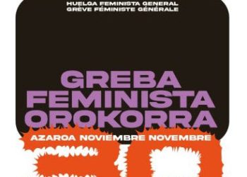 ELA se suma a la huelga general convocada por el Movimiento Feminista de EH para el 30 de noviembre