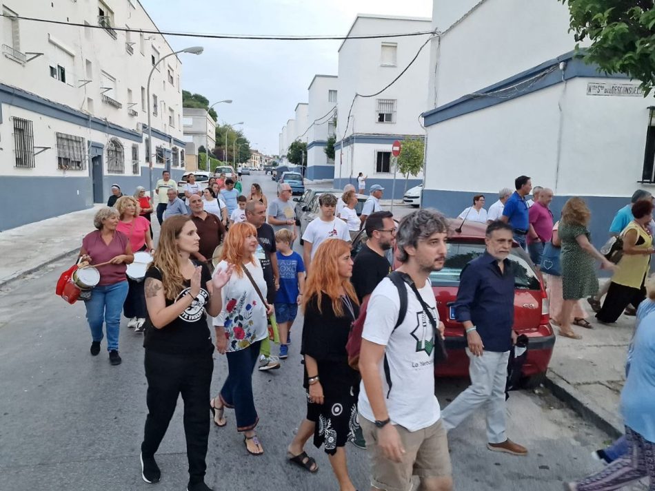 Adelante Andalucía llevará a Bruselas la rehabilitación de las viviendas de la barriada de la Asunción en Jerez
