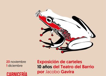«Carnicería social», una exposición de diez años de carteles de Teatro del Barrio