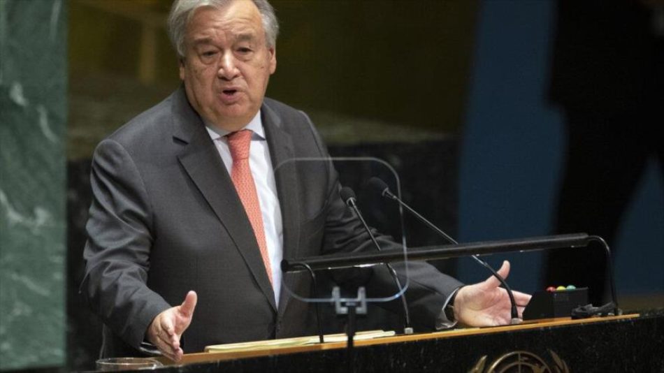 Guterres: Estados Unidos debe levantar las sanciones contra Irán