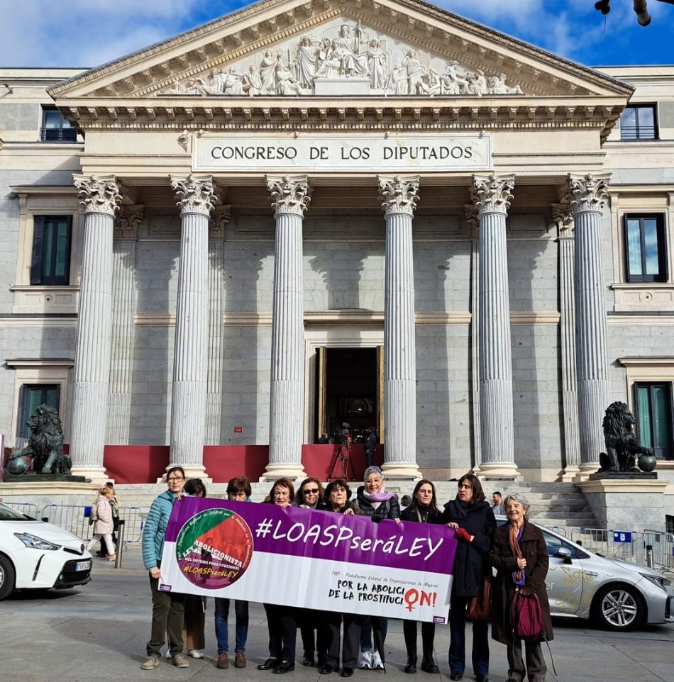 La PAP solicita reunión con el Presidente del Gobierno para la presentación de la LOASP -Ley Orgánica Abolicionista del Sistema Prostitucional-