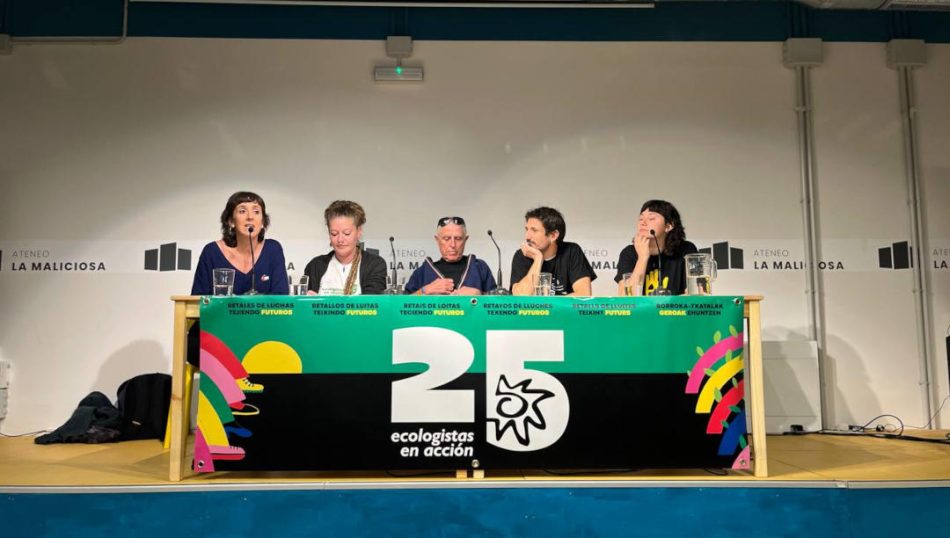 Ecologistas en Acción cumple 25 años en su noveno Congreso Confederal, que se celebrará en Zaragoza