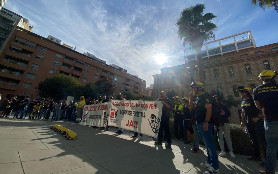 «¿Posibles represarías del gobierno de PP y VOX contra los bomberos forestales después del incendio de Montitxelvo?»