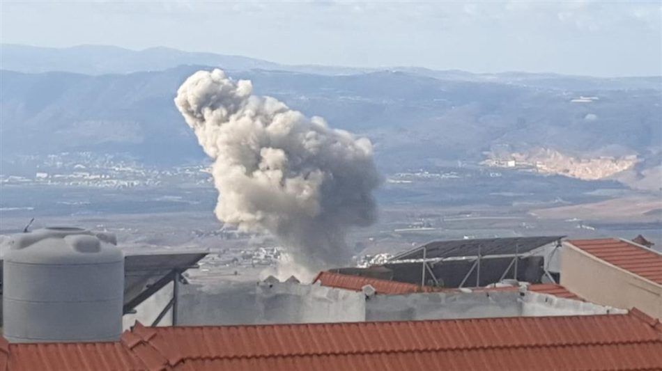 Israel bombardea con artillería el sur de Líbano