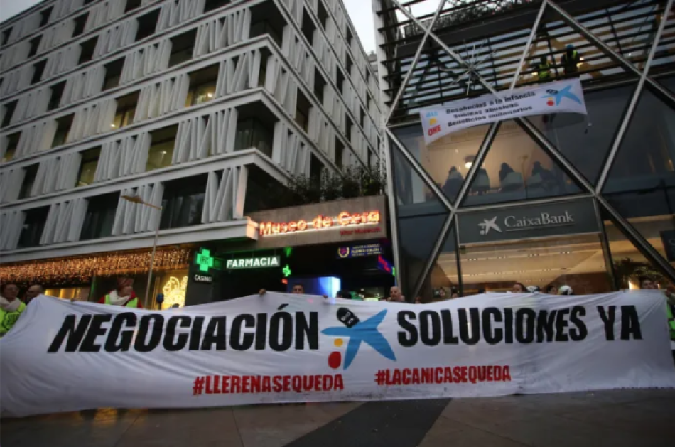 All In One: acción contra Caixabank para exigir una negociación colectiva