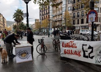 «No más cuarteles, ni en Donostia, ni en ningún lugar del mundo»: Comunicado sobre el acuerdo firmado por el Ayto. de San Sebastián y Defensa sobre la venta de terrenos de Loyola