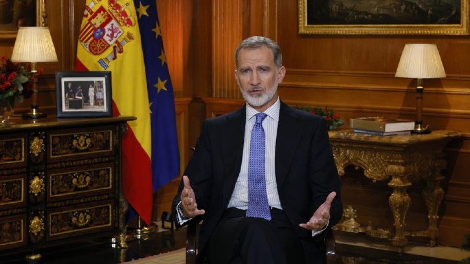 La ARMH critica el discurso navideño de Felipe de Borbón y califica de «lamentables» algunas de sus palabras