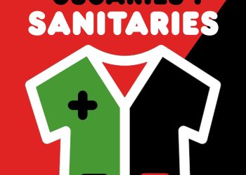 Concentración de usuarias y profesionales sanitarias contra el genocidio en Palestina