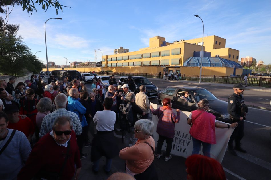 Señalan al Ayuntamiento de Madrid por reprimir la libertad de expresión en la manifestación que reivindica la creación de un Centro de Memoria de la Cárcel de Carabanchel