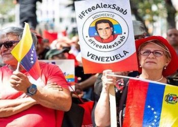 Celebran liberación del diplomático venezolano Alex Saab