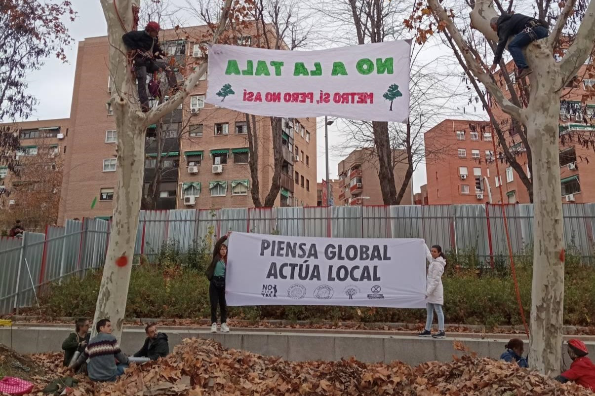 Vecinos de Arganzuela contra la tala de árboles: "La Comunidad de ...