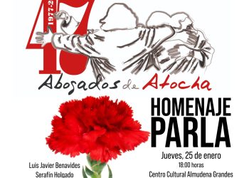 Parla homenajea a los Abogados de Atocha en su 47º aniversario