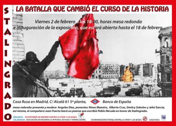 Stalingrado, la batalla que cambió el curso de la historia. Acto en Madrid