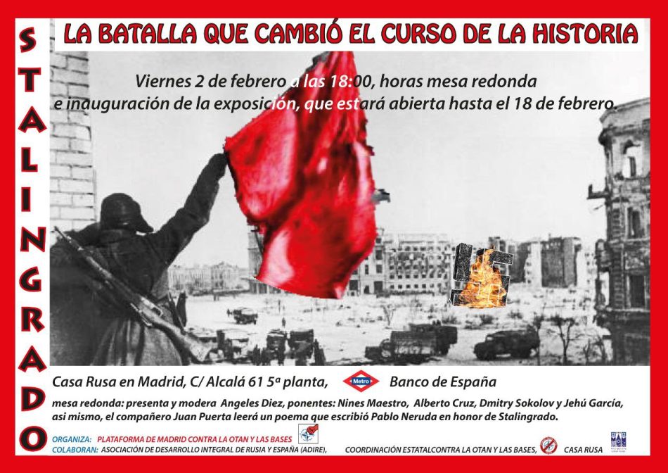 Stalingrado, la batalla que cambió el curso de la historia. Acto en Madrid