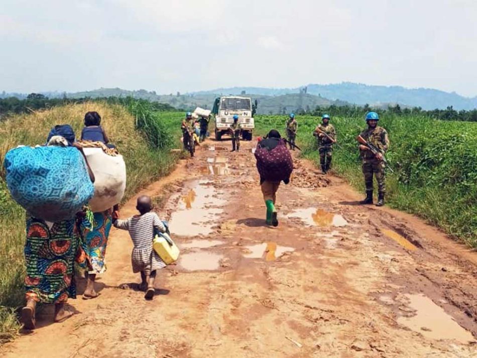 Combates en Kivu Norte provocan desplazamientos de personas en RDC