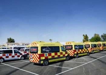 Las personas trabajadoras del transporte sanitario de la Región de Murcia continúan su lucha por un convenio justo