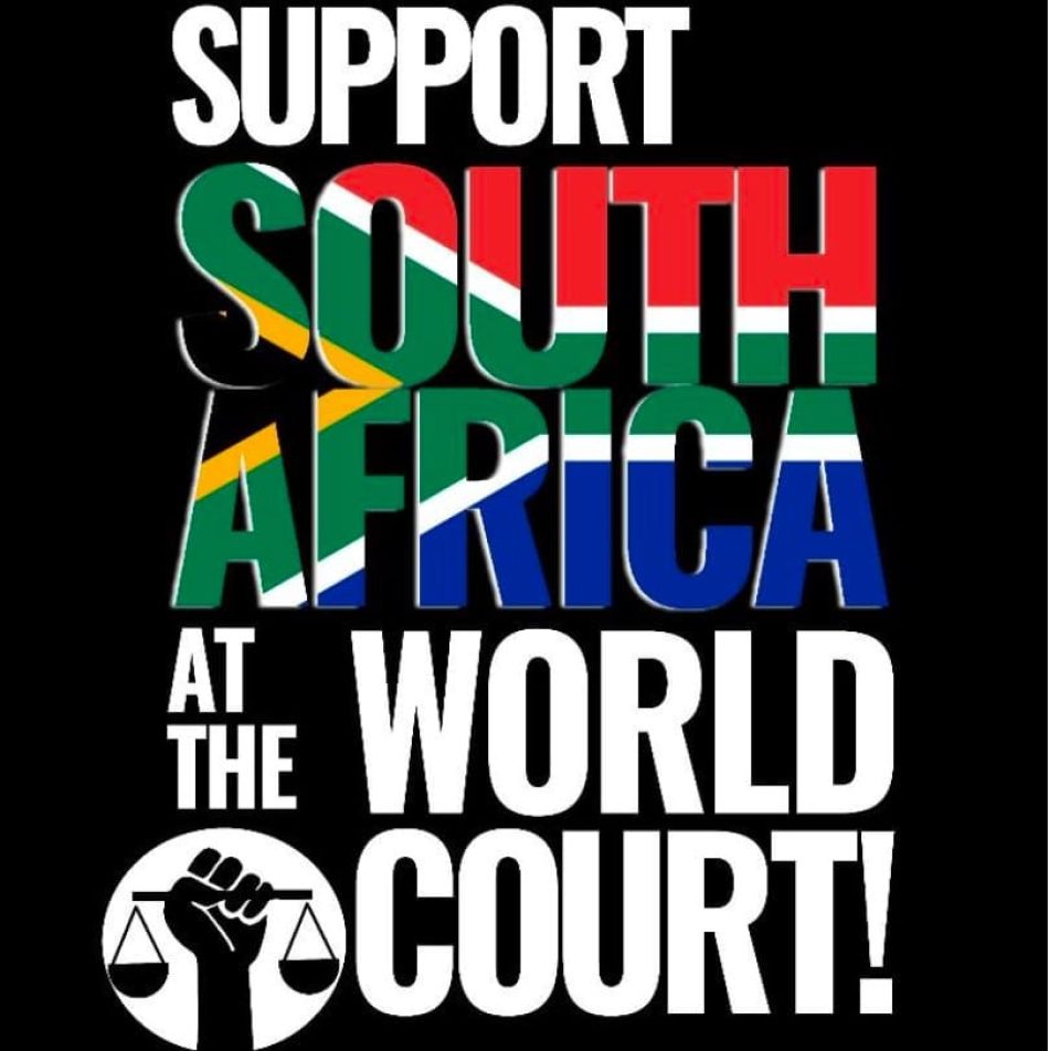 Carta exhortando a los Estados del mundo a apoyar la denuncia de Sudáfrica contra Israel ante la Corte Internacional de Justicia por el delito de Genocidio