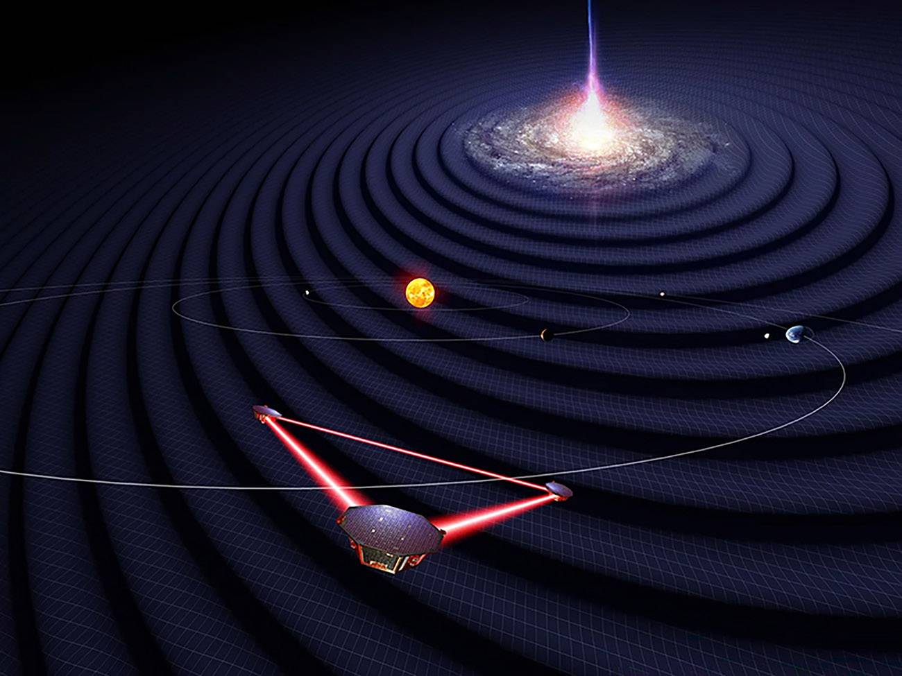 Green light for first gravitational wave observatory in space