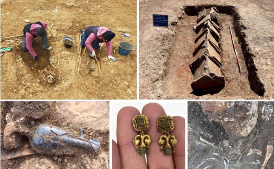 Arqueólogos hallan en Italia una necrópolis de tiempos del Imperio Romano