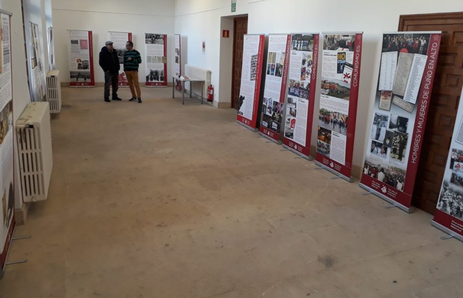 La Casa de Cultura ‘Fray Diego’ de Estella acoge hasta el 11 de febrero la exposición sobre los cien años de comunismo en Navarra