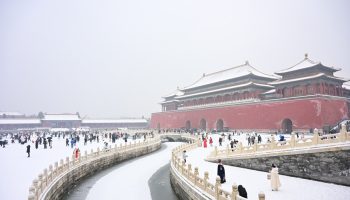 China en alerta por bajas temperaturas con posible récords históricos