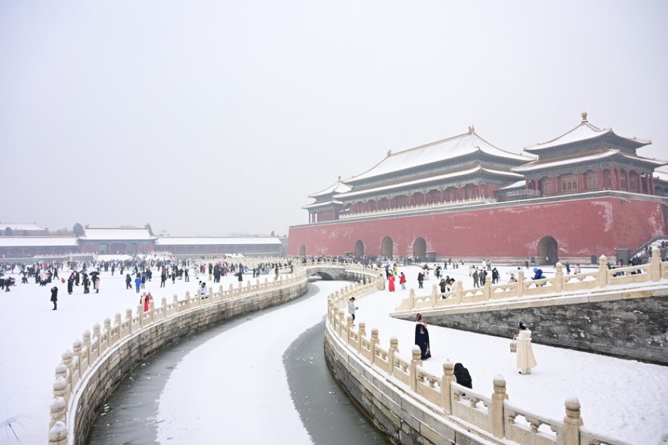 China en alerta por bajas temperaturas con posible récords históricos