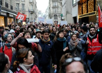 Profesores franceses inician semana de movilizaciones