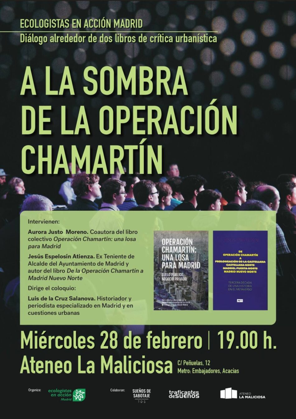 Madrid: A la sombra de la Operación Chamartín. Diálogo alrededor de dos libros de crítica urbanística