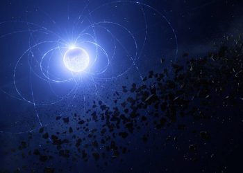 Detectada una ‘costra’ metálica de origen planetario en una enana blanca