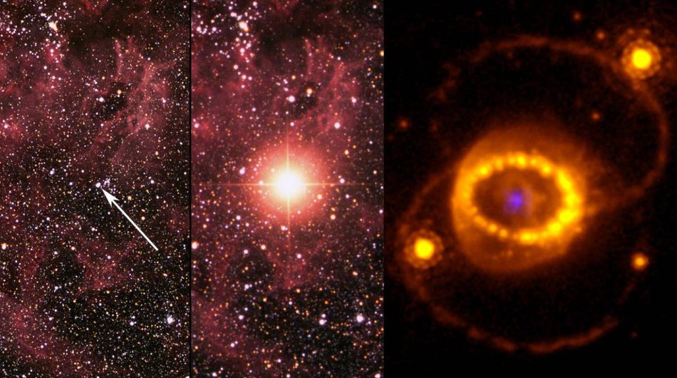 Detectada una estrella de neutrones en los restos de la supernova más estudiada de la historia