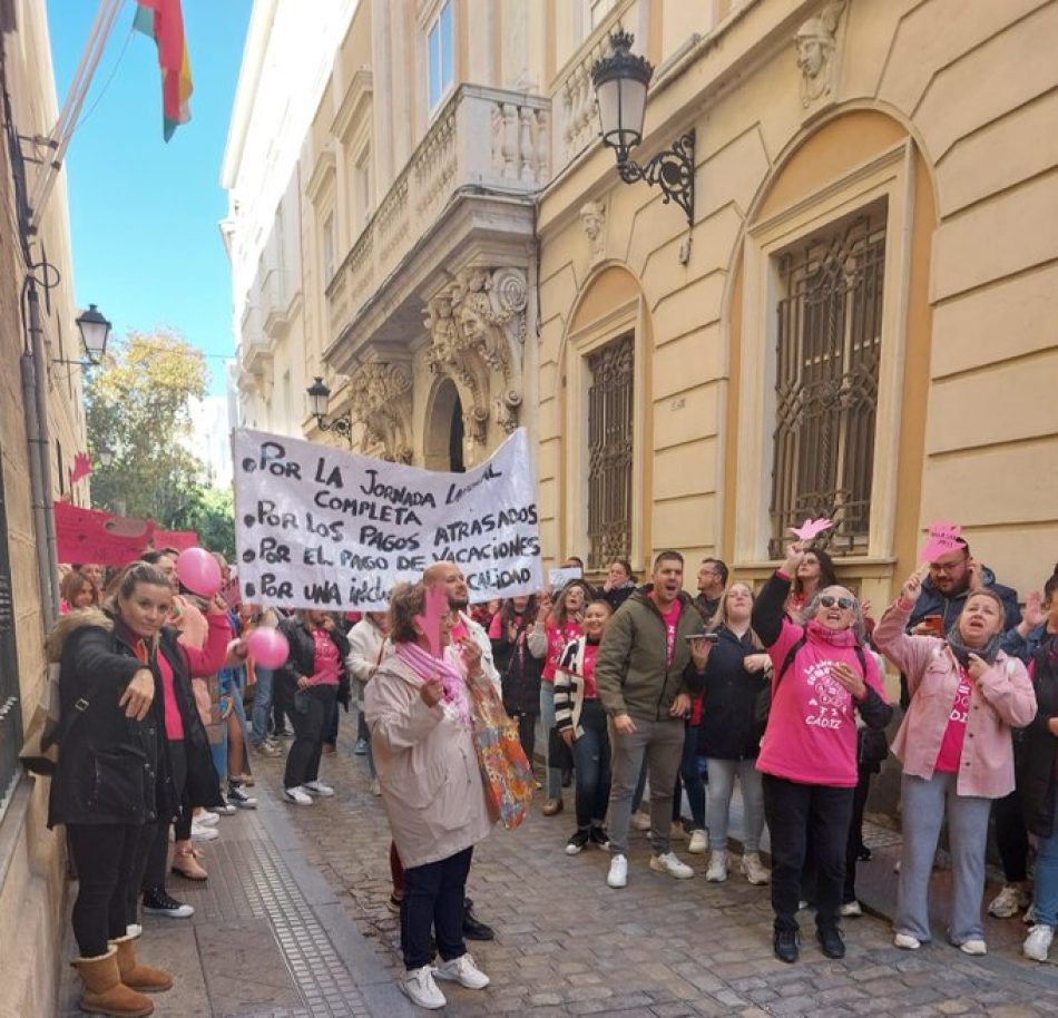 CCOO convoca una jornada de huelga el día 7 de febrero en Andalucía del colectivo de PTIS e ILSE privatizadas para denunciar su situación de precariedad