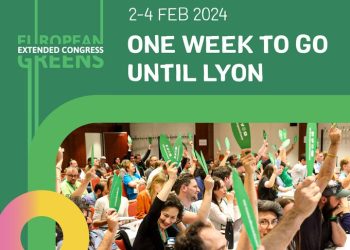 Verdes Equo participará en el lanzamiento de la campaña europea del Partido Verde Europeo en Lyon