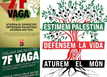 Estimem Palestina, defensem la vida: el 7 de febrer aturem el món