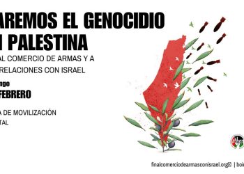 100 municipios se movilizarán de nuevo el 25 de febrero al grito: “Paremos el genocidio en Palestina”