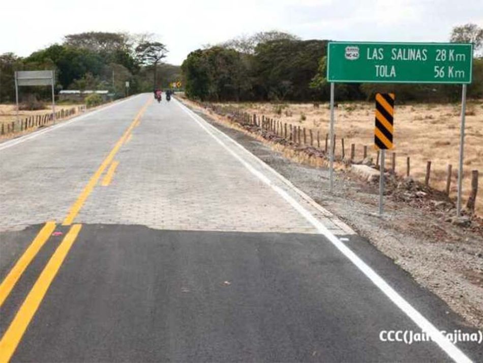 Avanza en Nicaragua programa de construcción de carreteras