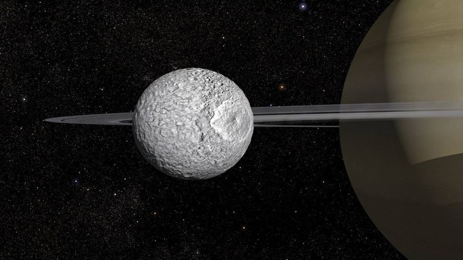 Nuevas evidencias de un océano bajo la gélida superficie de Mimas