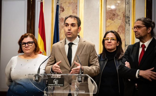 IU exige a que Justicia que responda en el Congreso a su iniciativa para saber si piensa tramitar el indulto a ‘Las seis de La Suiza’