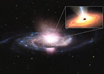 XMM-Newton detecta un agujero negro con una ‘rabieta’